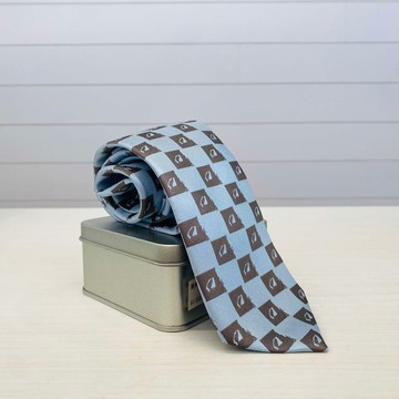 國美館衍生文創商品-國美館Logo領帶