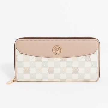 PLAYBOY - 拉鍊長夾  Wool & Whimsy系列 - 卡其色/552-5011-26-3