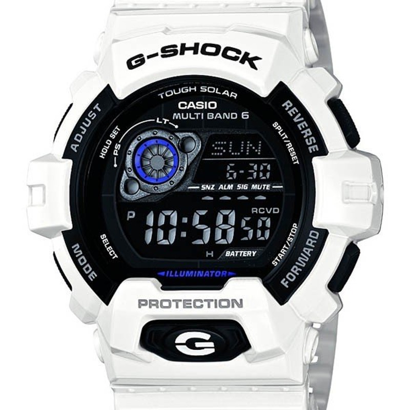 G-SHOCK 電波 ソーラー ホワイト GW-8900A-7JF CASIO カシオ 白 ジー