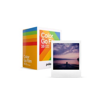 Polaroid 寶麗來 Go 彩色白框雙包裝相紙 16張 / 盒 DGF1【領券滿額再折千12/31止】【領券滿額再折千12/31止】