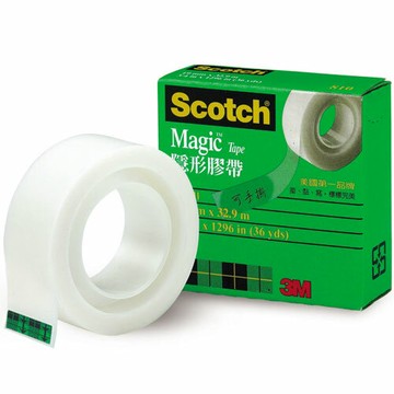 3M Scotch 隱形膠帶 19mmX32.9m