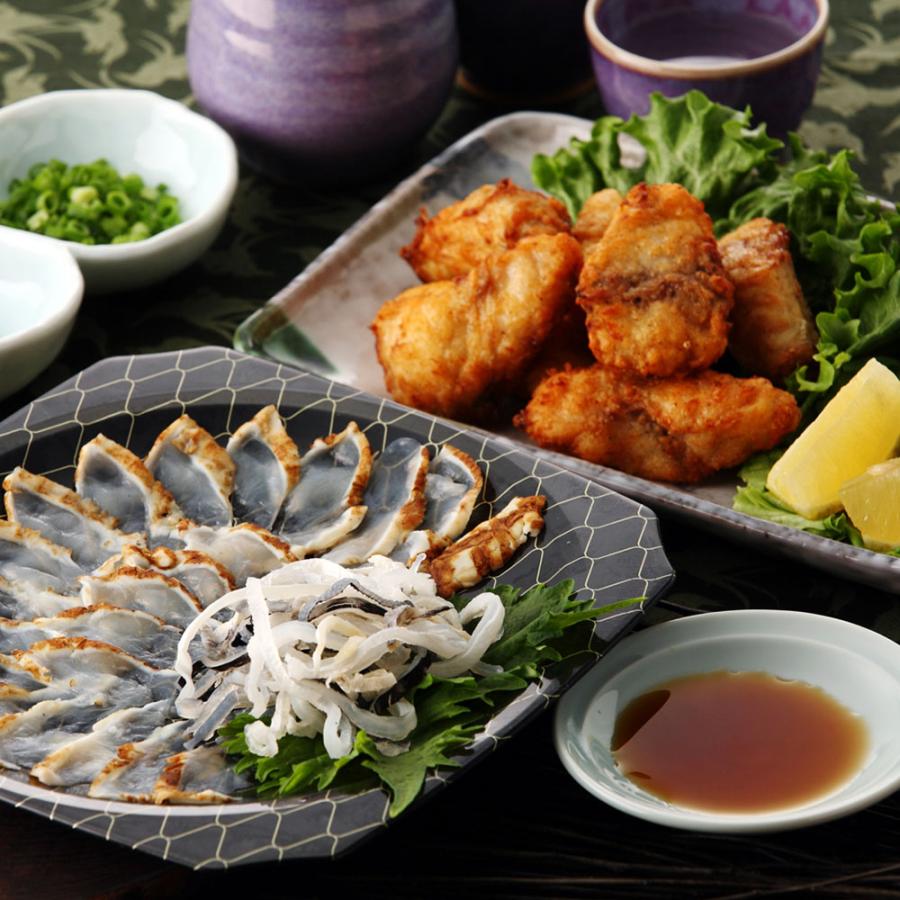 大分豊後産とらふぐ炙り＆唐揚げ   フグ惣菜、加工品