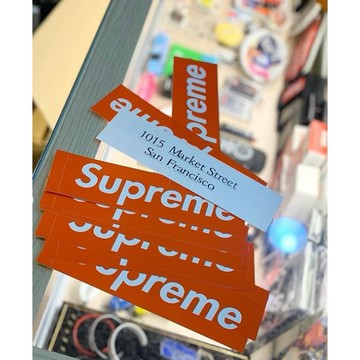 ☆AirRoom☆【現貨】2019AW SUPREME San Francisco Box Logo 貼紙 舊金山