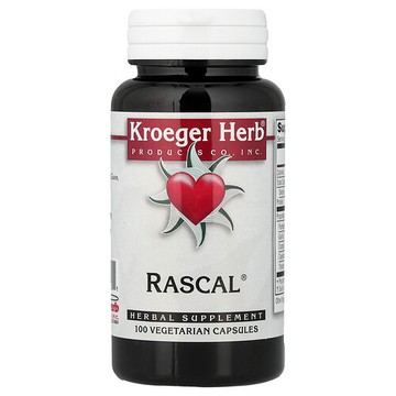 Kroeger Herb Co, Rascal®，100 粒素食膠囊