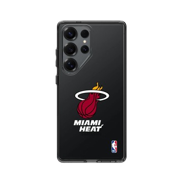 Galaxy S25 Ultra Clear 酷墨灰 - NBA - Logo-邁阿密熱火 Miami Heat - Light