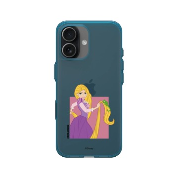 iPhone 17 Clear (相機按鈕) 夜幕藍 - 迪士尼-公主系列 Disney Princess - 公主專屬系列-魔髮奇緣 樂佩公主