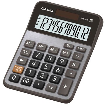 【破盤價】CASIO 卡西歐 MX-120B 商用12位元計算機 /台 ( MX-120S 更新 )【APP滿額下單10%點數(單一帳號最高5000點)】1/31止