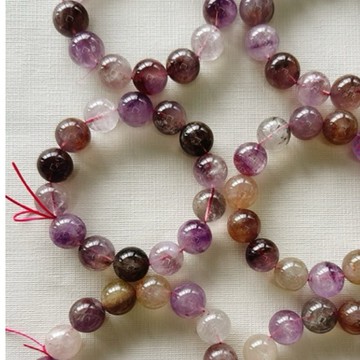 拾悦手作材料/隨機出貨不挑選/15-16mm+天然極光瑪瑙手串/極光23/串珠編繩DIY半成品/台灣現貨出貨不用等待