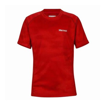 ├登山樂┤美國 Marmot B Cyclone 防曬快乾上衣-Team Red Hide # 54110-8786