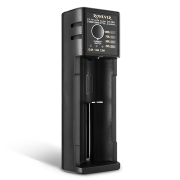 RONEVER 鋰電鎳氫電池充電器 2A PC401  1個