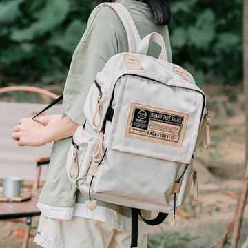 日系書包女高中生出行大容量旅行雙肩包初中大學生休閑電腦背包男