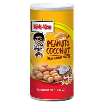 Koh-Kae 大哥 花生豆 椰子口味 奶油風味  180g  1罐