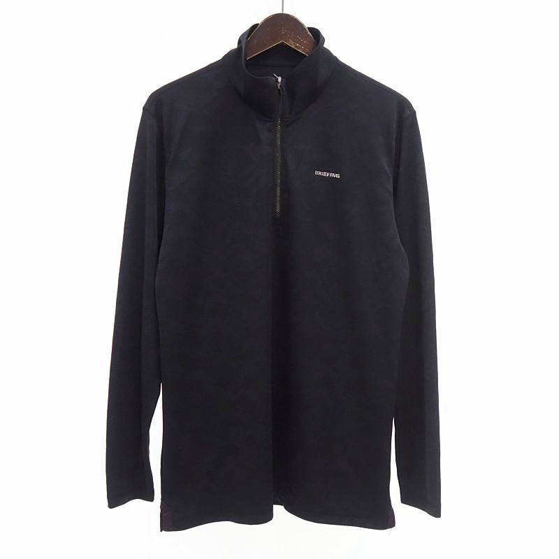 ブリーフィング/BRIEFING GOLF ゴルフ ハーフジップ ストレッチ  