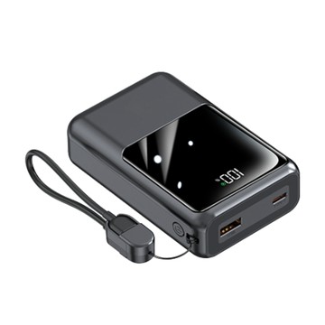MCK NPET 自帶線顯屏行動電源20000mAh