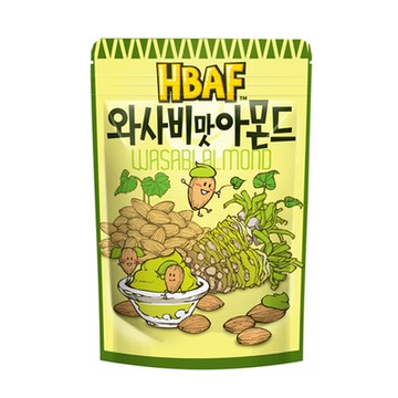 HBAF 杏仁果-山葵味(120g)