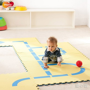 【Weplay】童心園 步道拼圖 巧拼 地墊 遊戲地墊 雙面雙色設計 幼兒園/幼稚園/托嬰/托育