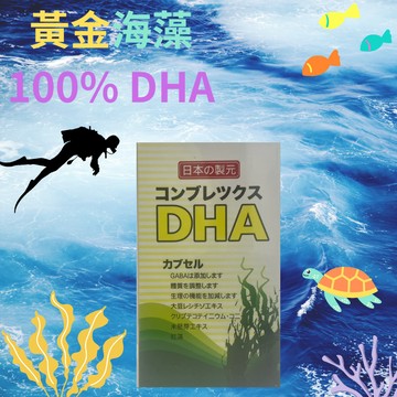 日本進口 普樂寧膠囊 黃金海藻萃取100% DHA 60粒/盒