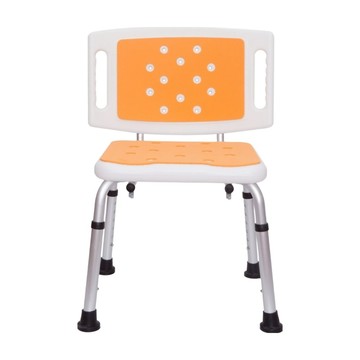 大靠背方型洗澡椅 A061-5282  1個  白色