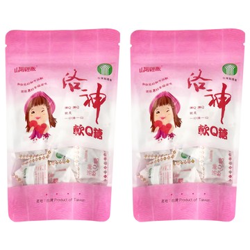 山海經脈 洛神軟Q糖 一口接一口 彈Q  200g  1組