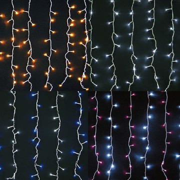 LED 200燈窗簾燈系列 D-W-200-顏色-電壓-附IC