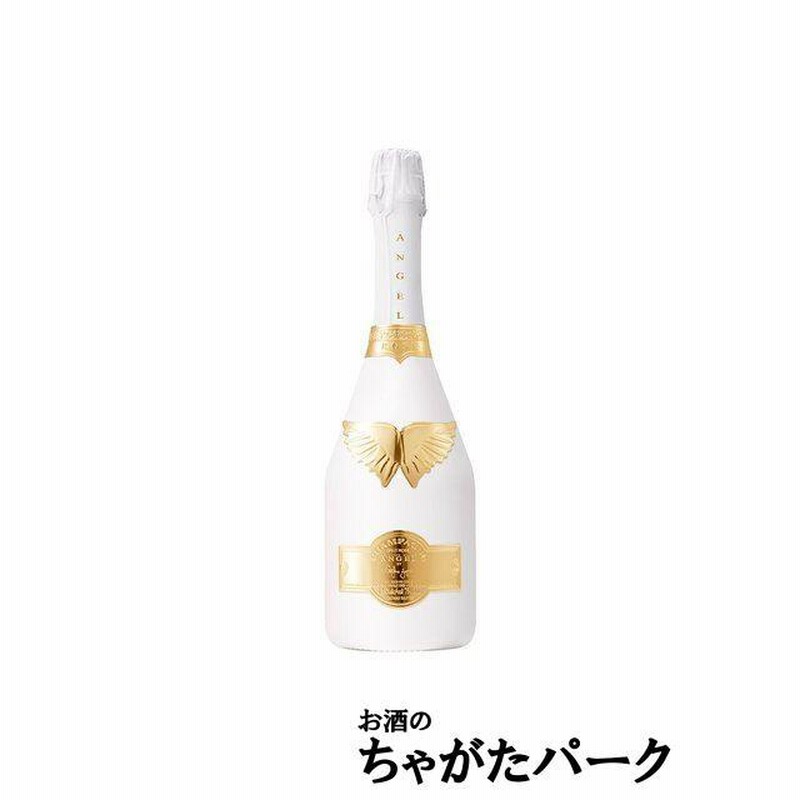 ギフト】 エンジェル シャンパン ロゼ ホワイトボトル 箱付き