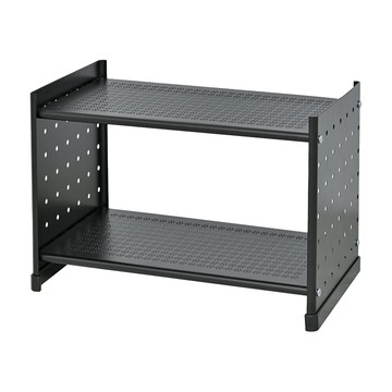 貴族風可延伸式組合書櫃 OA125-BK  46 x 26 x 4cm  黑色