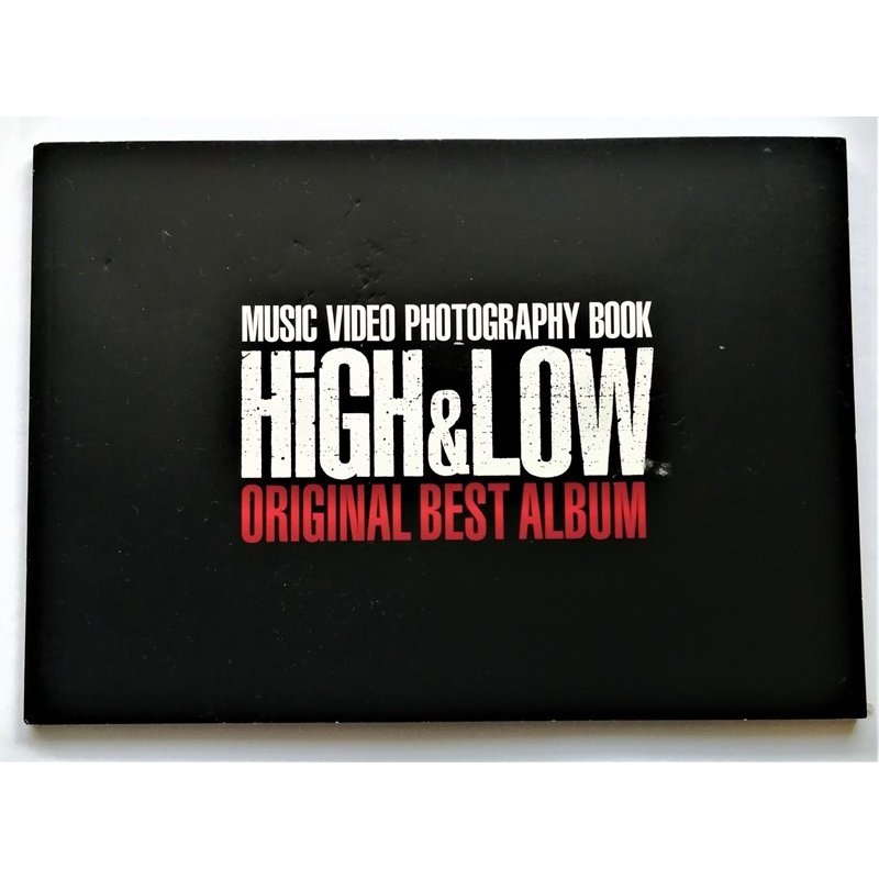 中古フォトブック『 MUSIC VIDEO PHOTOGRAPHY BOOK HiGH ＆ LOW ORIGINAL BEST ALBUM 』CD購入特典