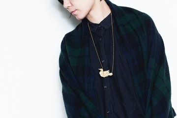 \金鳥園/ 摺紙項鍊_唱歌鳥