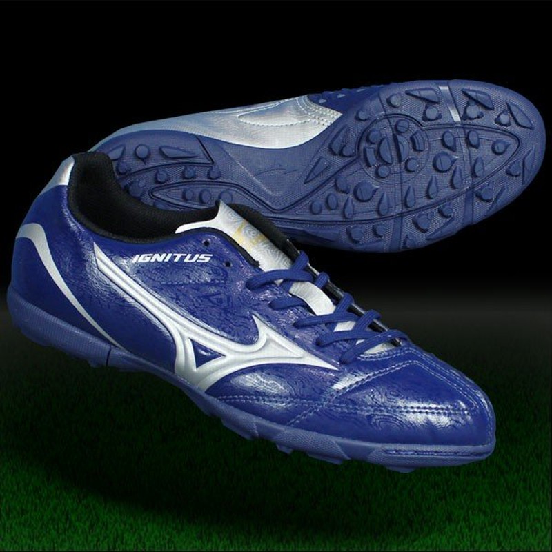 イグニタス 4 As ネイビー シルバー Mizuno ミズノ サッカーフットサルトレーニングシューズp1gd1733 通販 Lineポイント最大0 5 Get Lineショッピング