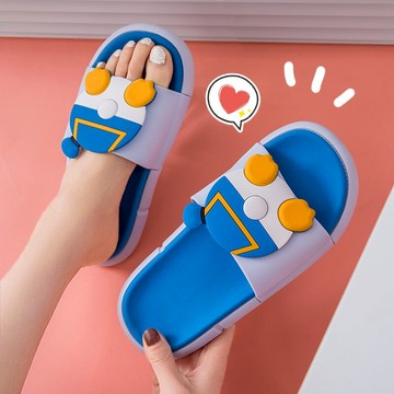 拖鞋女夏季家居室內男士浴室洗澡防滑厚底踩屎感家用可愛學生涼拖