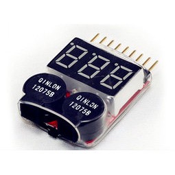 【AI電子】*(15-14)航模鋰電池測電器/電量顯示器/低壓報警器/過放保護器/1S-8S