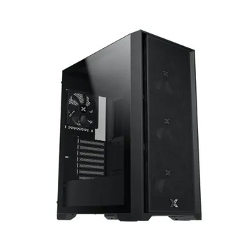 Xigmatek 富鈞 GXE-A2 附4顆黑色無光風扇 電腦機殼 (顯卡支援35cm/CPU高16.5cm)