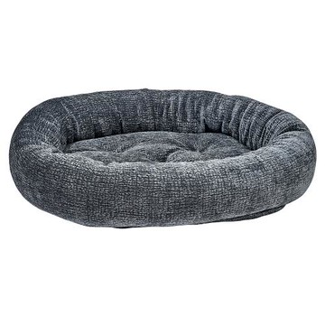 BOWSERS 甜甜圈極適寵物床 象牙暗灰-S (睡墊 睡床 手工製作)