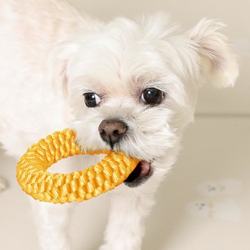 Bbosiraegi 狗狗O型潔牙玩具  1個  S  香蕉