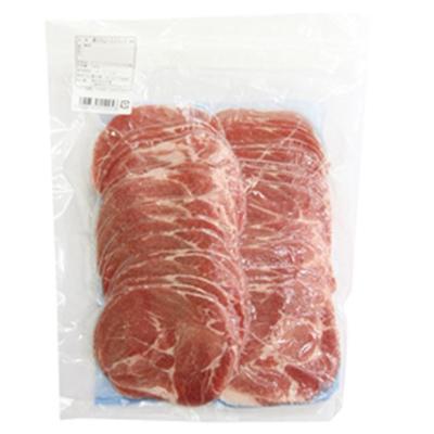 冷凍食品 業務用 豚肩ロース 1mm スライス 500g 17927 豚肉 肉