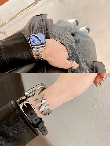 高顏值莫比烏斯不鏽鋼錶帶