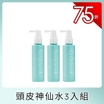 | 強健豐盈 有效蘊髮 | 頭皮神仙水補貨75折組  [內容: 微生平衡11高效養髮液 80mLx3 ]