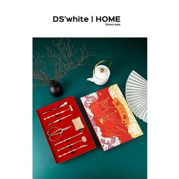 T4kzi德國鍍金吃螃蟹工具蟹八件不銹鋼家蟹剪蟹針吃蟹專用神器