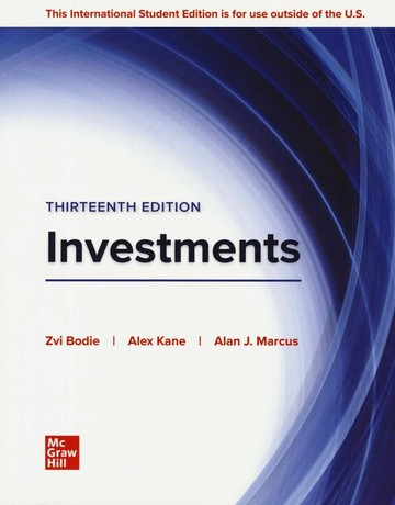 Investments (13版) Zvi Bodie 2024 McGraw-Hill