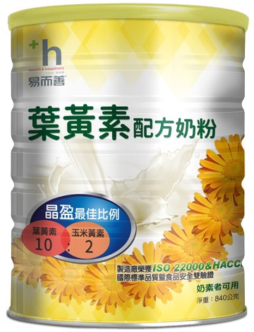 易而善葉黃素配方奶粉-果汁牛奶口味(840g) /332819