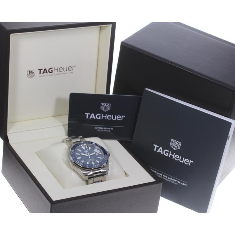 ☆良品【TAG HEUER】タグホイヤー アクアレーサー キャリバー5 WAY201B 自動巻き メンズ | LINEショッピング