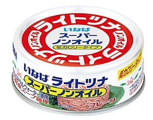 いなば食品 いなば ライトツナスーパーノンオイル 70G×24個