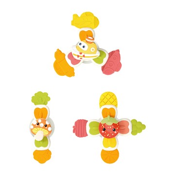 PLAYFUL TOYS 頑玩具 軟膠轉轉樂  混和顏色  1套