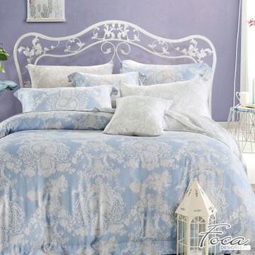 FOCA愛的交響曲 雙人-3M專利吸濕排汗天絲四件式兩用被床包組