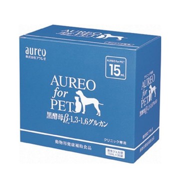 日本Aureo黑酵母(寵物用口服液) 450ml(15ml袋x30包)(買二件送寵物玩具1個隨機)