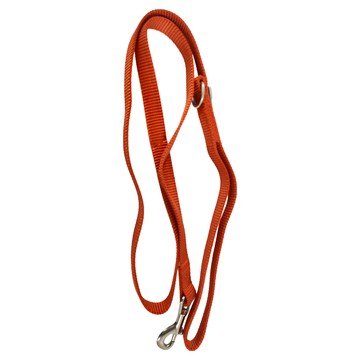 尾巴與我 新經典 橙紅 S 方便勾掛配件 柔軟厚織尼龍 強韌安全牽繩 獨家配件扣  1條