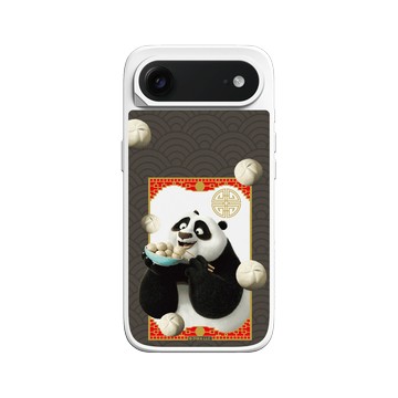 iPhone Air SolidX 白 - Kung Fu Panda - 阿波吃包子