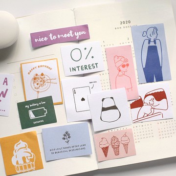 【CHL】紙先生貼紙包 島嶼花園續款 手帳裝飾貼紙 裝飾貼紙 手帳貼紙 素材貼紙