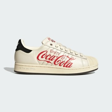 Adidas 愛迪達 Superstar II Coca-Cola KH6892 男女 休閒鞋 復古 皮革 流行 米