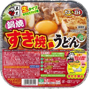 送料無料！五木食品 鍋焼すき焼風うどん 235g×18個入